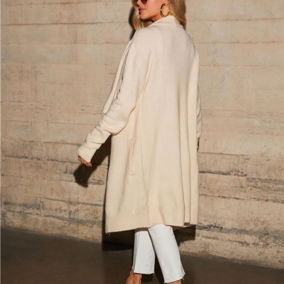 New with tags. VICI Fireside long cardigan in oatmeal - Picture 10 of 10